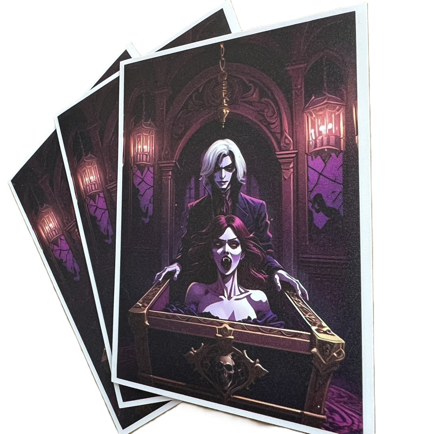 "Awaken" Vampire Matte Art Card Sleeves