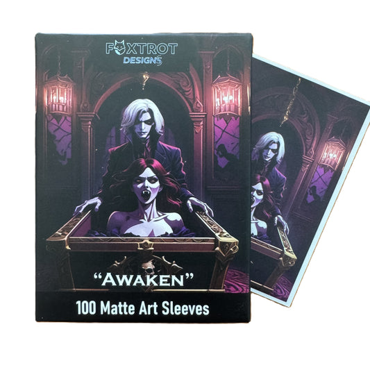 "Awaken" Vampire Matte Art Card Sleeves