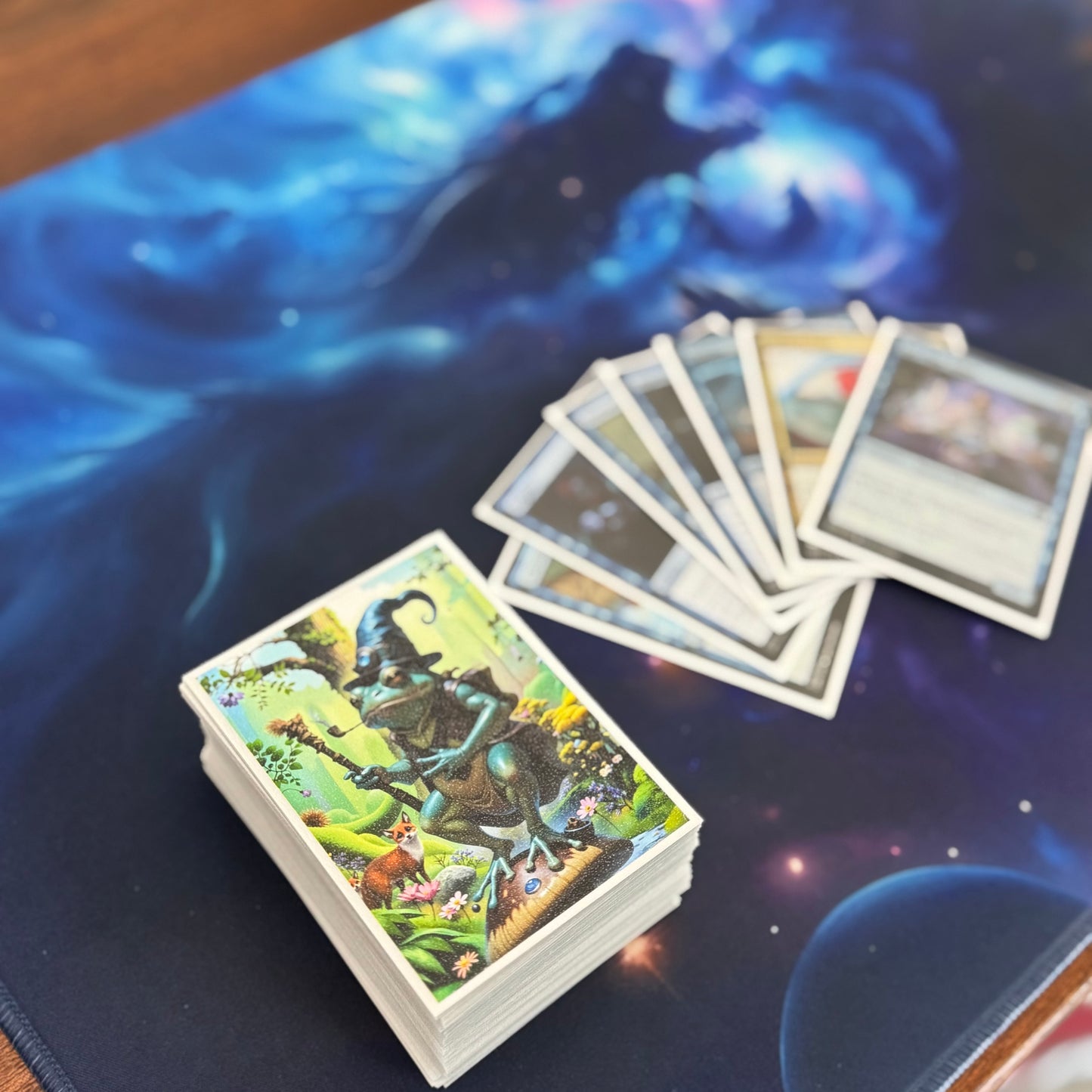 "Elder Croaks" Frog Matte Art Card Sleeves