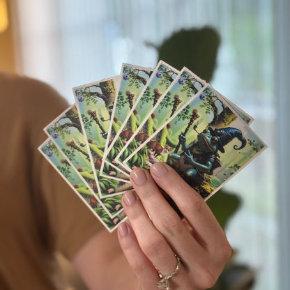 "Elder Croaks" Frog Matte Art Card Sleeves