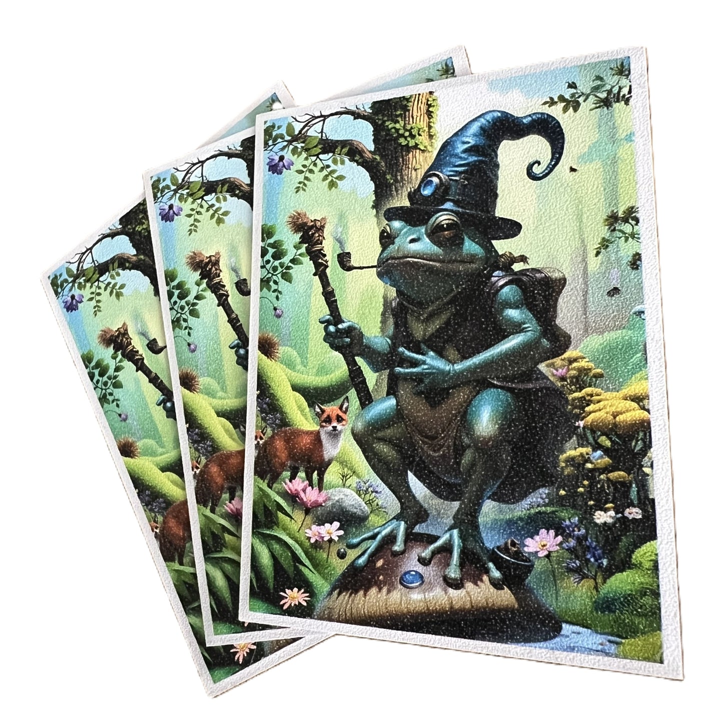 "Elder Croaks" Frog Matte Art Card Sleeves