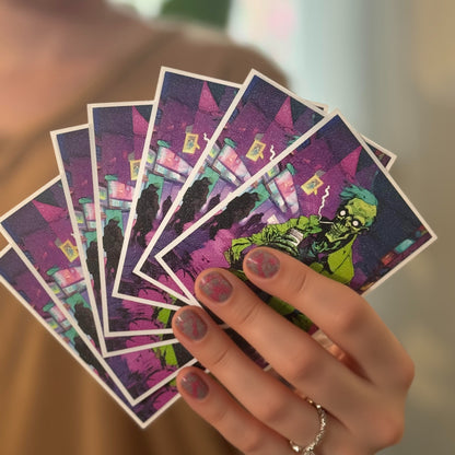 "Mondays" Zombie Matte Art Card Sleeves