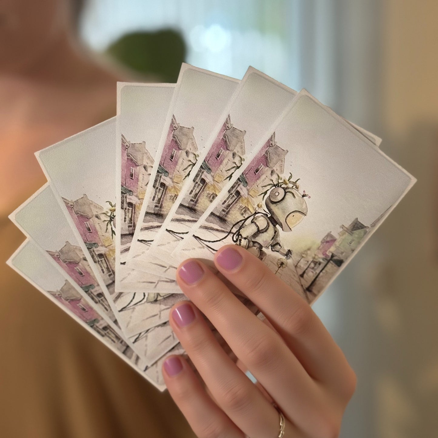 "Hope" Robot Matte Art Card Sleeves