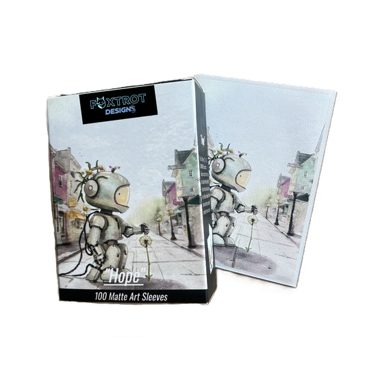 "Hope" Robot Matte Art Card Sleeves