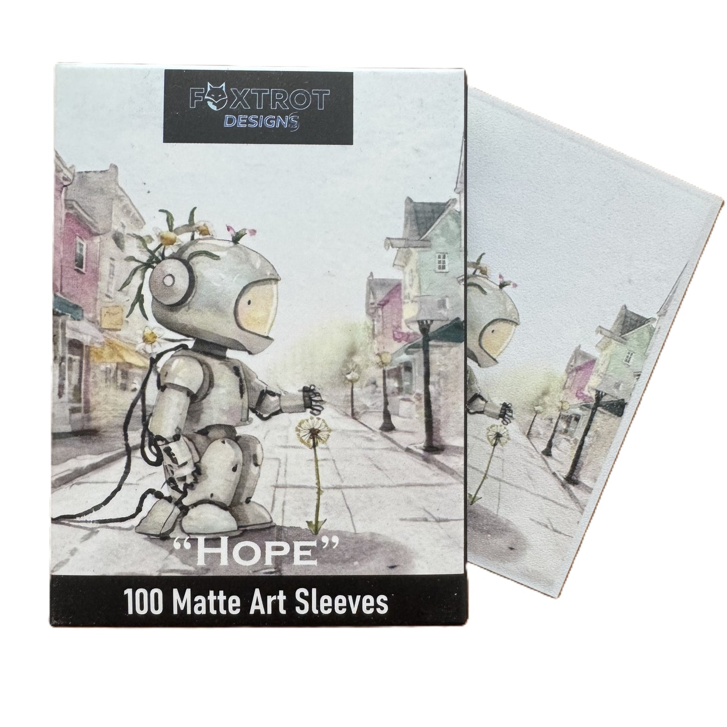 "Hope" Robot Matte Art Card Sleeves