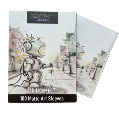 "Hope" Robot Matte Art Card Sleeves