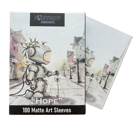 "Hope" Robot Matte Art Card Sleeves