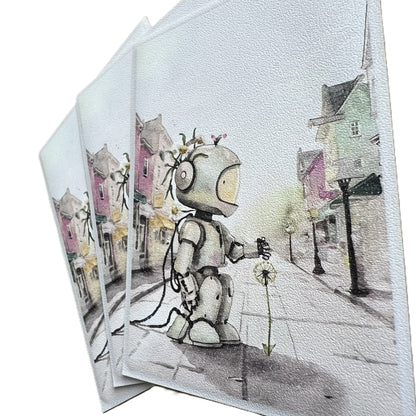 "Hope" Robot Matte Art Card Sleeves