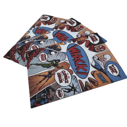 "The Comic" Superhero Matte Art Card Sleeves