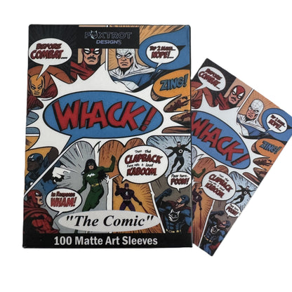 "The Comic" Superhero Matte Art Card Sleeves