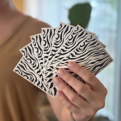 "Zebra" Matte Art Card Sleeves
